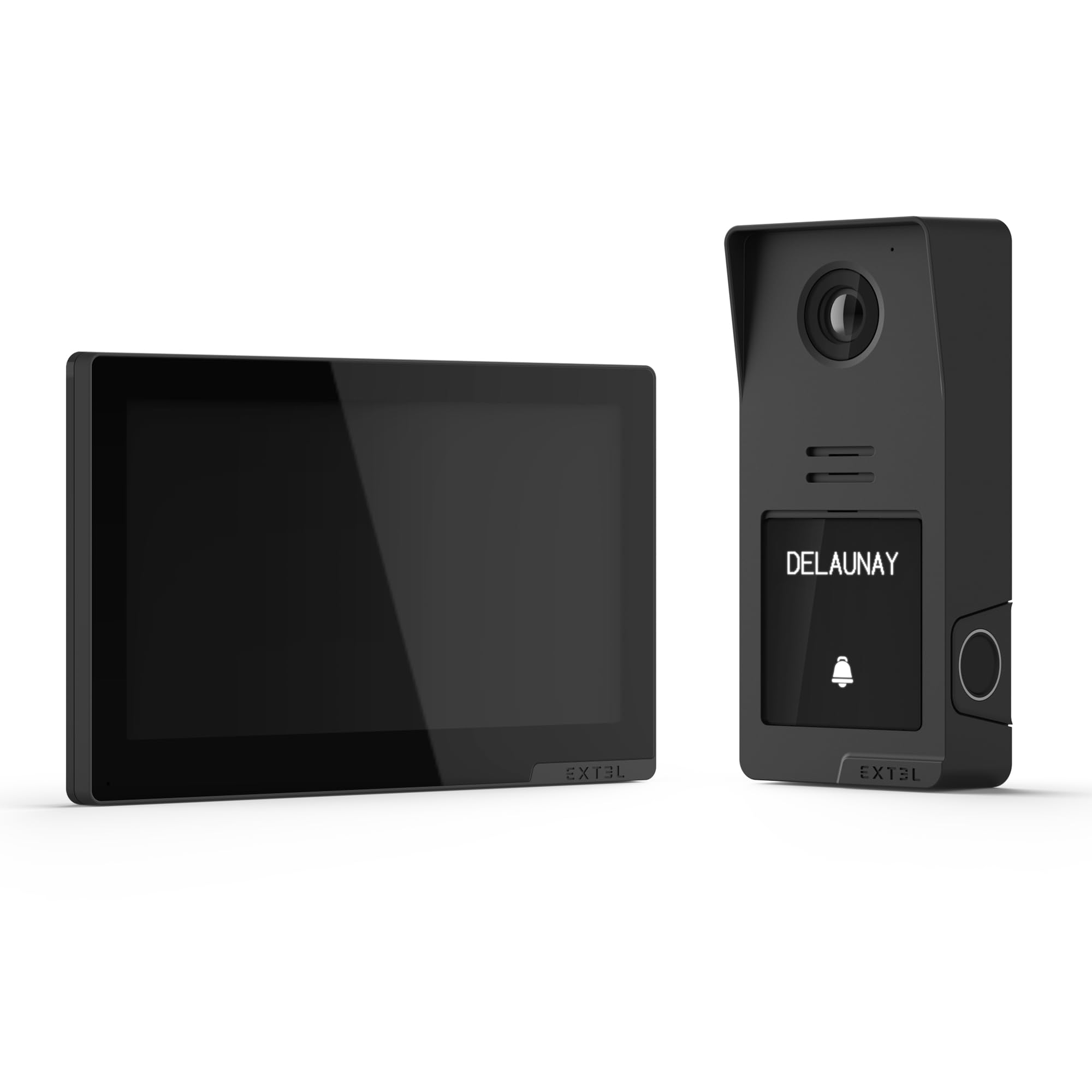 Extel - Videocitofono cablato collegato con accesso tramite impronte digitali - Digital Connect - Extel - 720335 -