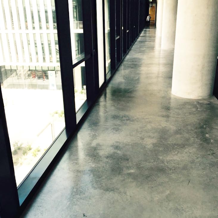 Westcoat SC-42 Water-Based Acrylic Concrete Sealer | Clear | Semi-Gloss | 5-Gallon | Seals Interior Floor, Driveway, Patio, and Walkway Concrete