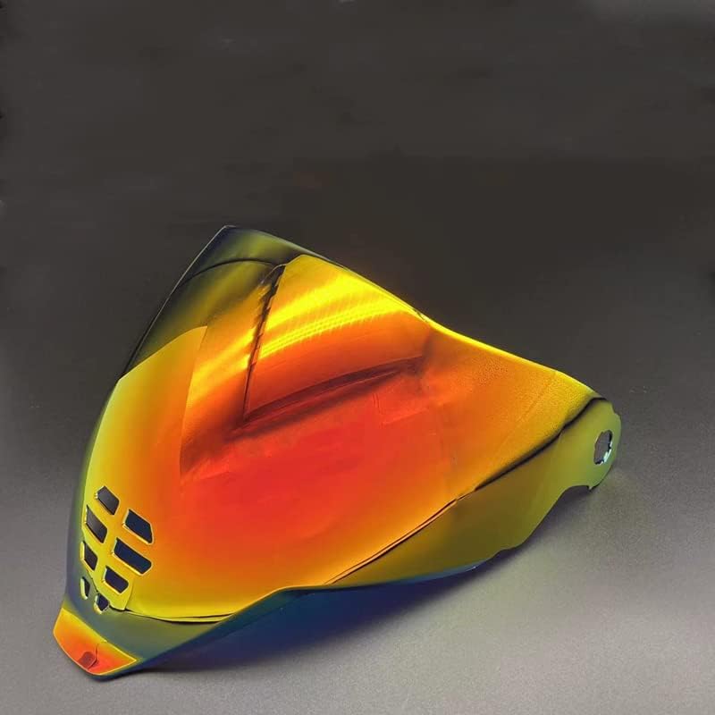 Miniatura 5 de IC-06 - Protectores de casco para ICON Airflite, visera facial, parabrisas, accesorios para casco de Moto (plateado), tamaño universal