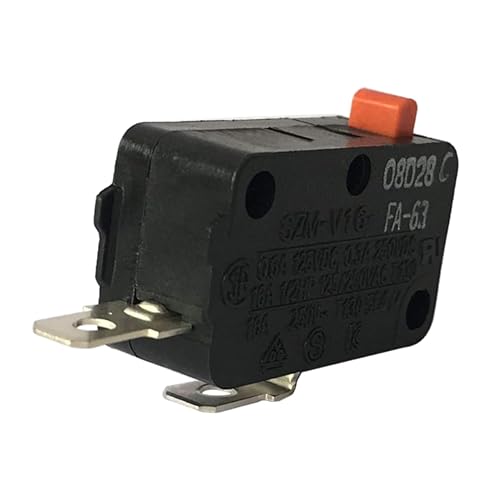 Miniatura 2 de SZM-V16-FA-63 Interruptor de bloqueo para puerta de microondas compatible con Top Brands reemplaza con 253820, AP2024338, PS237422, EAP237422,