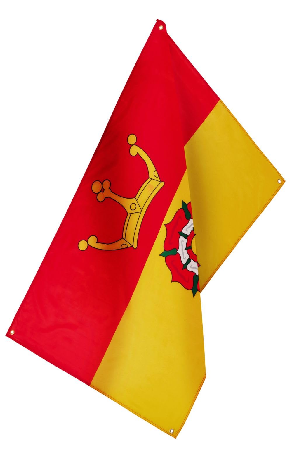 Runesol Hampshire Flag, 91x152cm, 3ft x 5ft, 4 Grommets, Eyelet In Every Corner, Hampshire Day, British Regional Flag - Image 3