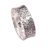 Métal utilisé : argent sterling 925 massif, toutes les tailles de bagues disponibles