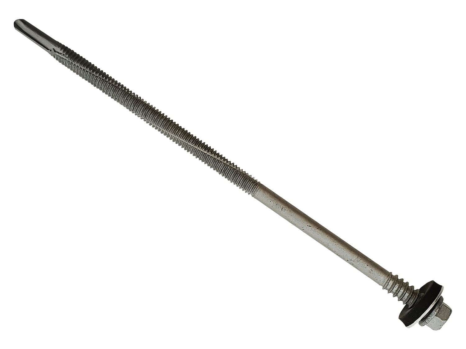 Forgefix Tfhw19cpsd55185h 5.5 X 185Mm Hex Head Composite Screw With 5Mm Pilot Drill Point