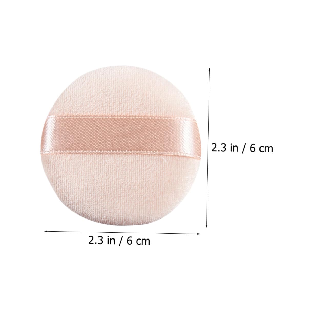10pcs Soft Makeup Powder Puff Compact Loose Powder Applicator Pads for Women Comfortable Cosmetic Makeup Tool Gift for Face and Body