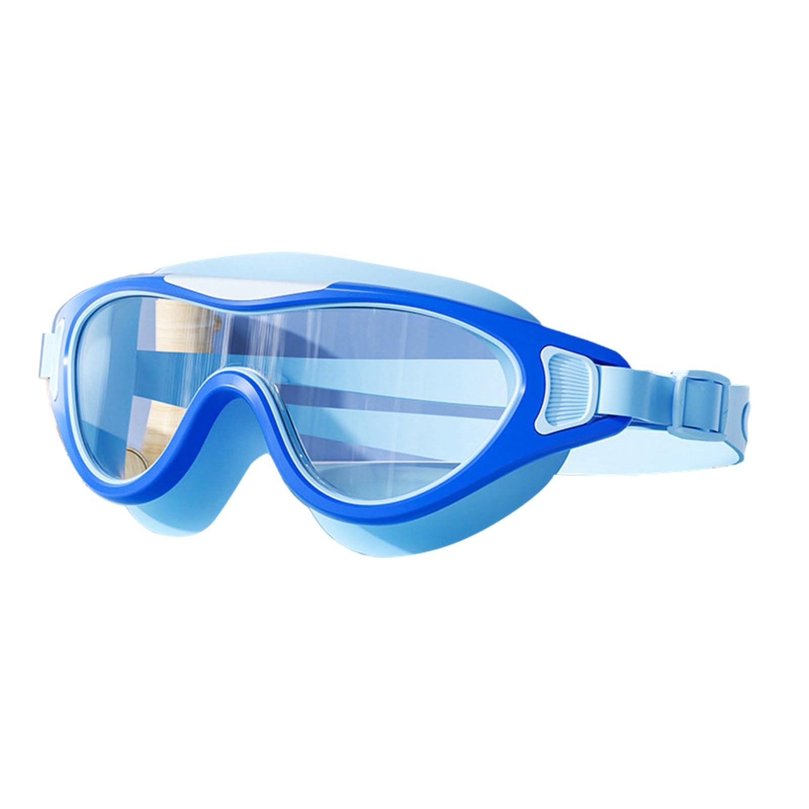 Kids Swimming Goggles, Swim Goggles for Kids 3-14, Silicone Swimming Glasses Anti-Fog Resist Leak Proof Swim Eyeglasses with Adjustable Straps for Boys Girls Pool Beach