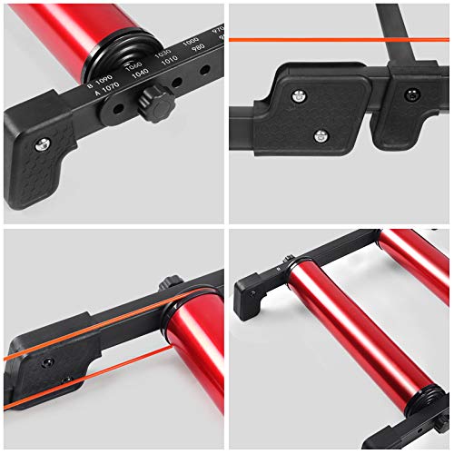Hulkwheels Bike Trainer Rollers Indoor Bicycle Exercise Bicycle Roller Trainer Stand Mountain & Road Bike Portable Foldable Home Cycling Training For 24-29 Inch #TOP5