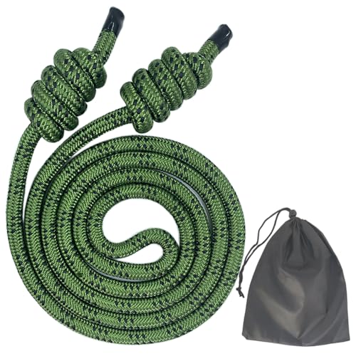 LOOEEL Flow Rope Exercise Jump Rope High-Performance Portable Sports Rope used for Aerobic Exercise Adjustable Flow Skipping Ropes Suitable for Beginners Both Indoors and Outdoors.