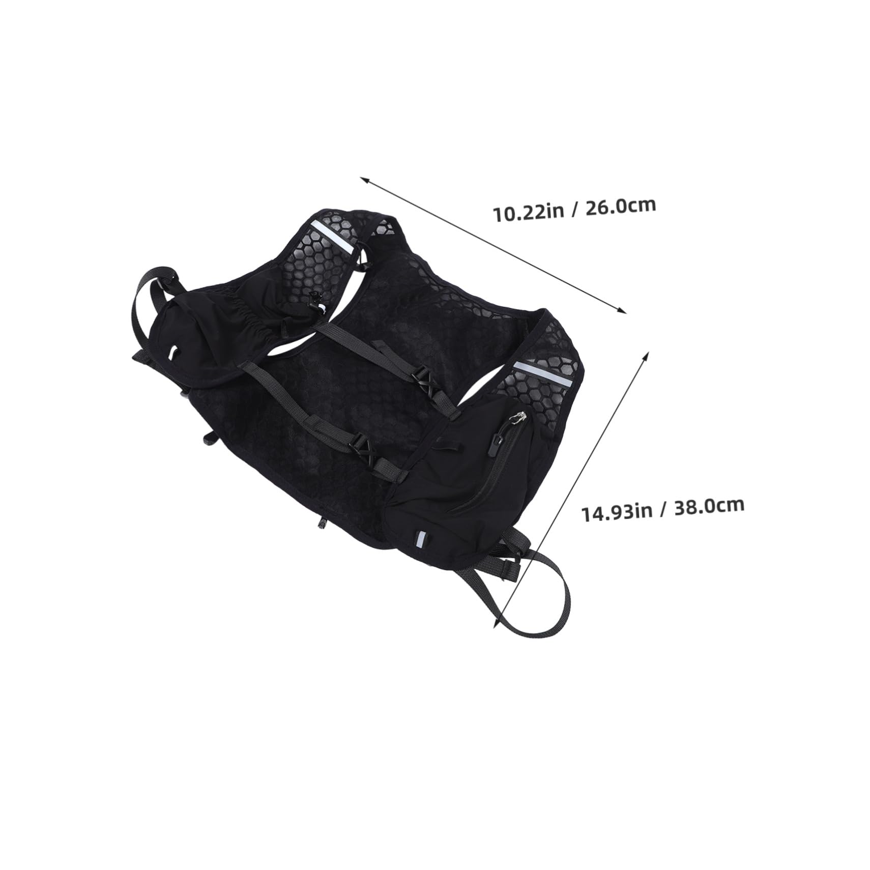 Toddmomy Lightweight Hydration Backpack for Running and Hiking Ergonomic with Instant Hydration Access and Reflective Safety Strips for Long Distance Outdoor