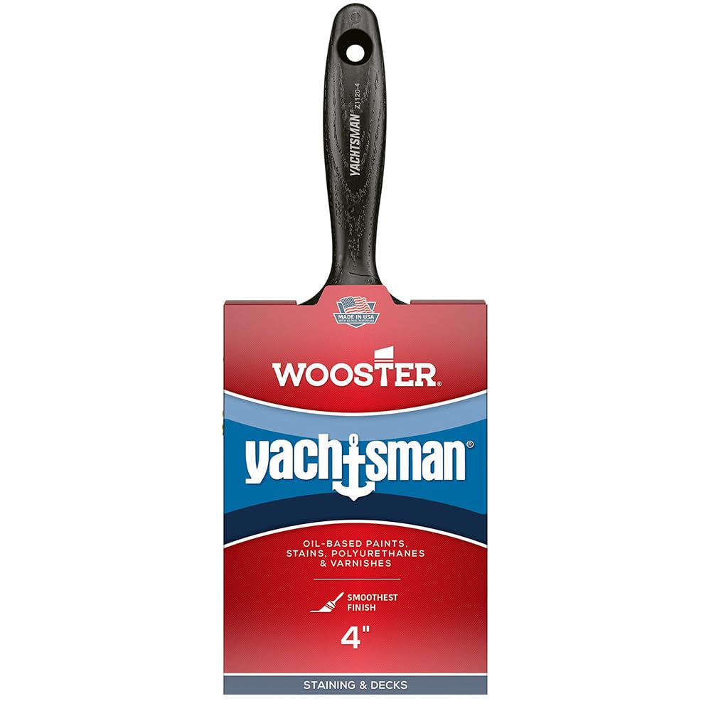 Wooster Brush Z1120-4 Yachtsman Paintbrush, None