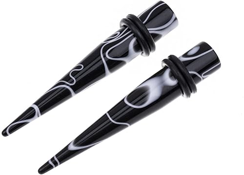 Miniatura 4 de Memsion - Kit de estiramiento para la oreja, 50 piezas, kit de perforación, aretes de calibre 00, 14