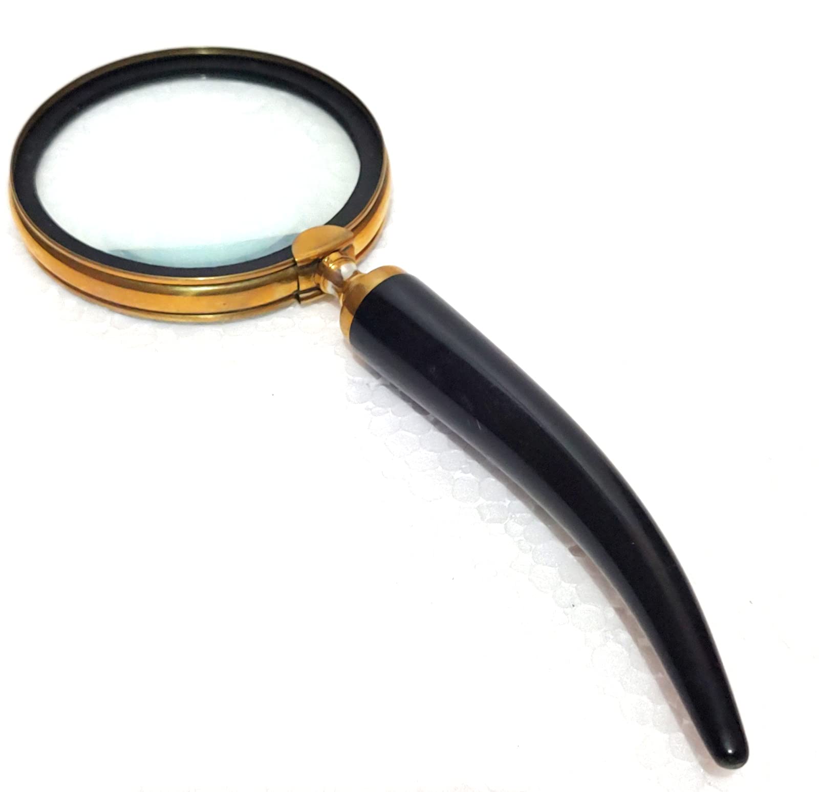 Loupe de lecture vintage monture dorée, un cadeau élégant pour passionnés