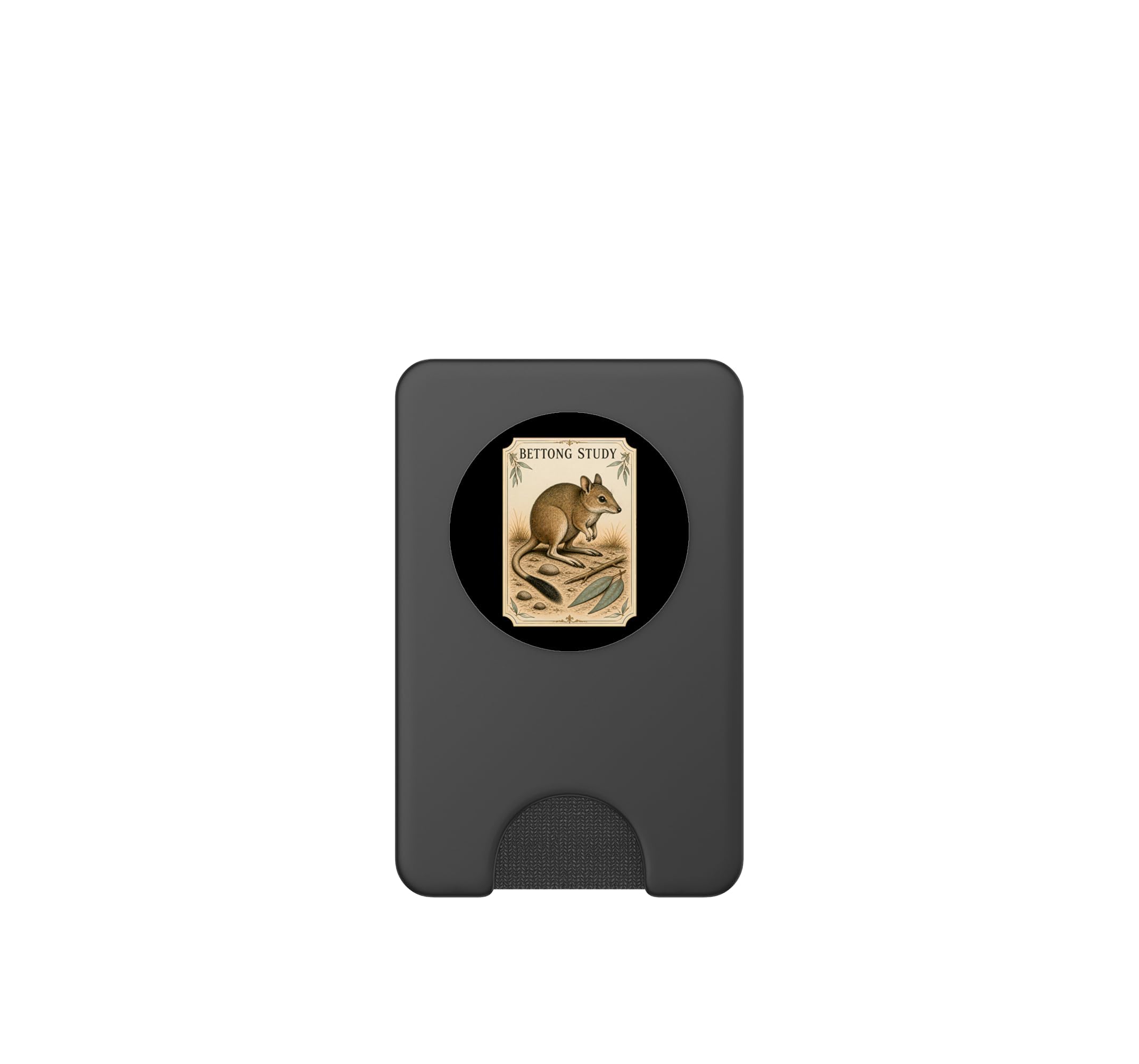 Bettong Study Marsupial del Bosque Australiano PopSockets PopWallet para MagSafe