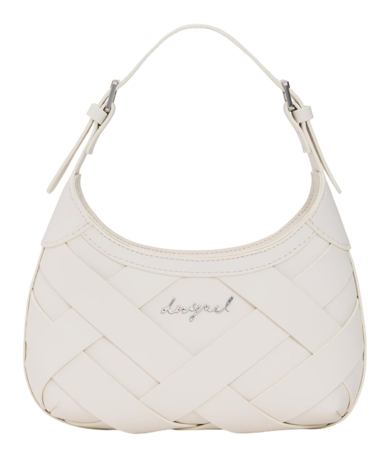 Desigual Damen Blanc Handtasche Cromo Haiti Mini