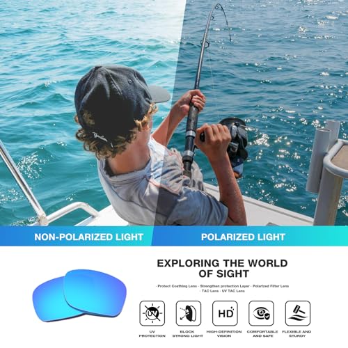 Image of RIVBOS Sunglasses for Men Women Polarized UV Protection Sports Fishing Driving Shades Cycling RB833