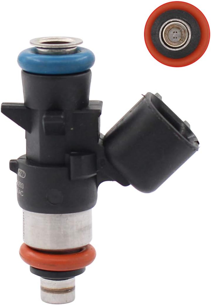 NewYall 6PCS Fuel Injectors for Dodge Avenger Challenger Charger Durango Grand Caravan Journey for Chrysler Town & Country 200 300 for Jeep Grand Cherokee Wrangler 3.6L 0280158233