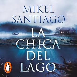 La chica del lago Audiolibro Por Mikel Santiago arte de portada