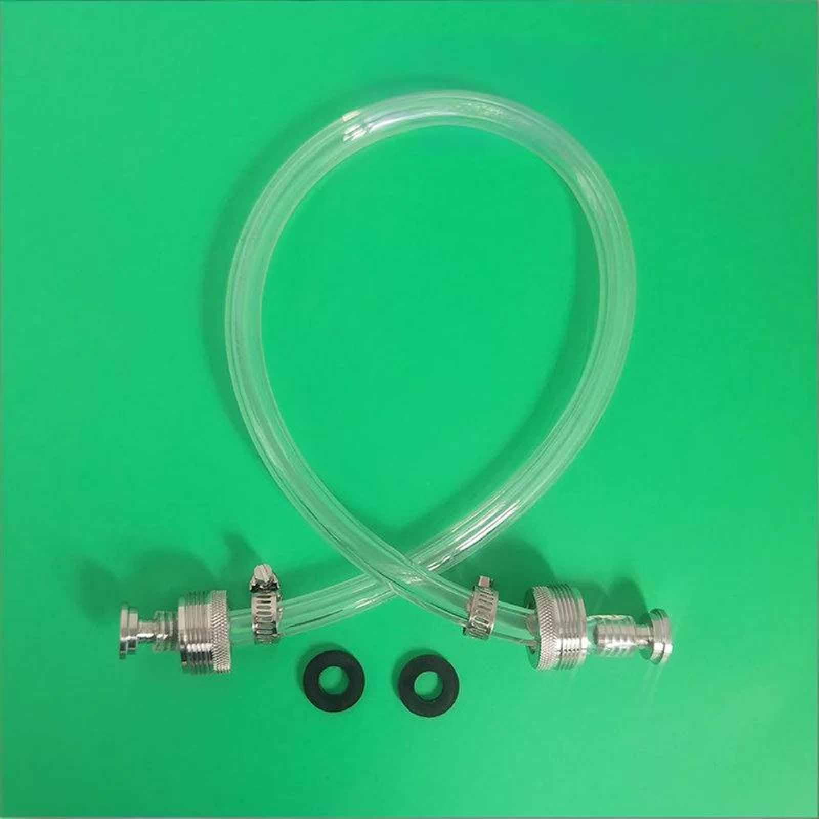 Limpieza de Línea de Cerveza, Kit de Accesorios de Repuesto para Kegerator, Repuesto de 5/16 Pulgadas Y 8 Mm, Dos de Grifo para El
