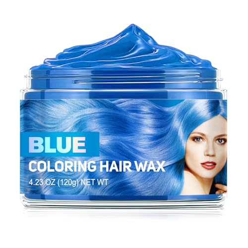 Cera para Cabello Color Temporal Azul 120g
