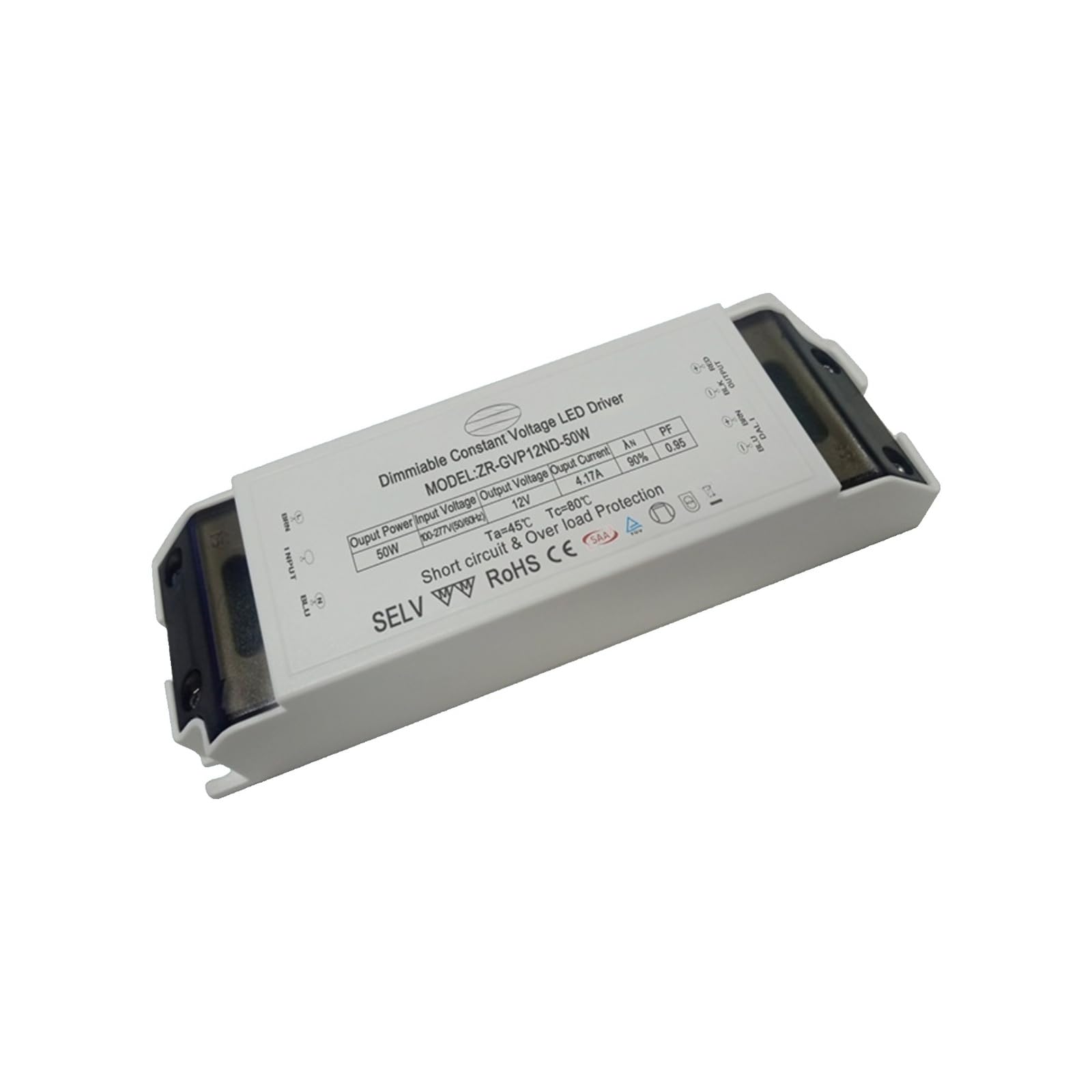 Ligne lumineuse 24V sans scintillement avec ce pilote LED basse tension 50W stable