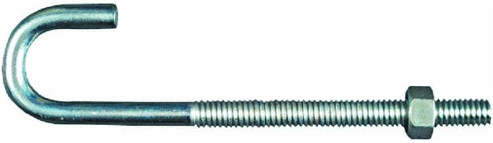 J-Bolt Znc Plt 5/16x5