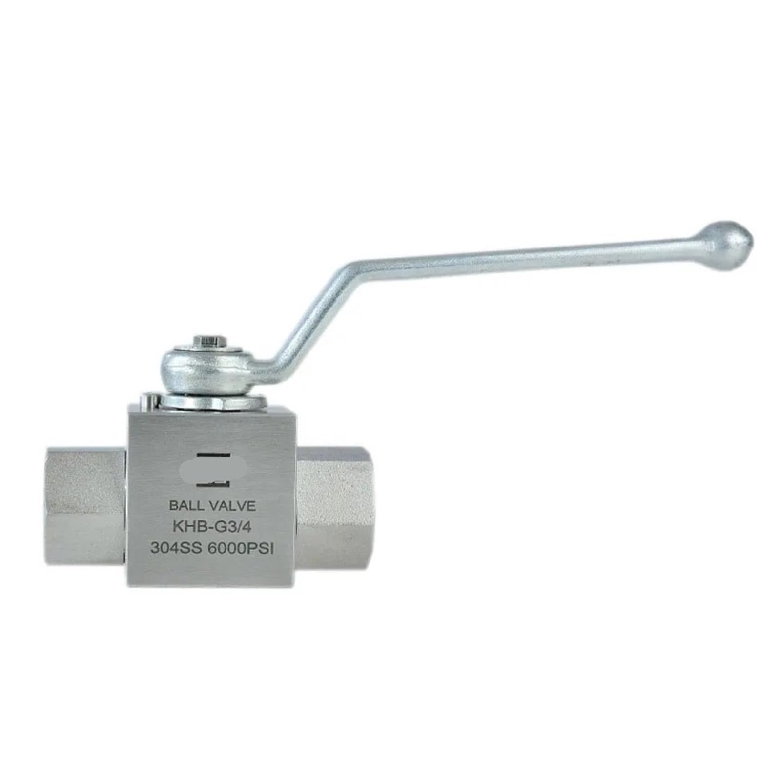 Válvula de Bola hidráulica Resistente a la corrosión Acero Inoxidable 304 con Rosca Interna 1/2" (1 Unidad)