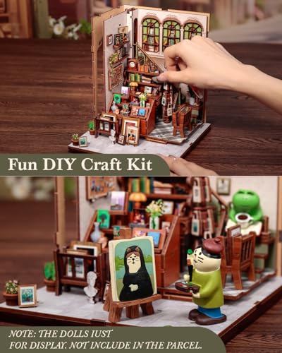 CUTEBEE Gallery Bookstore Book Nook Kit thumbnail 4
