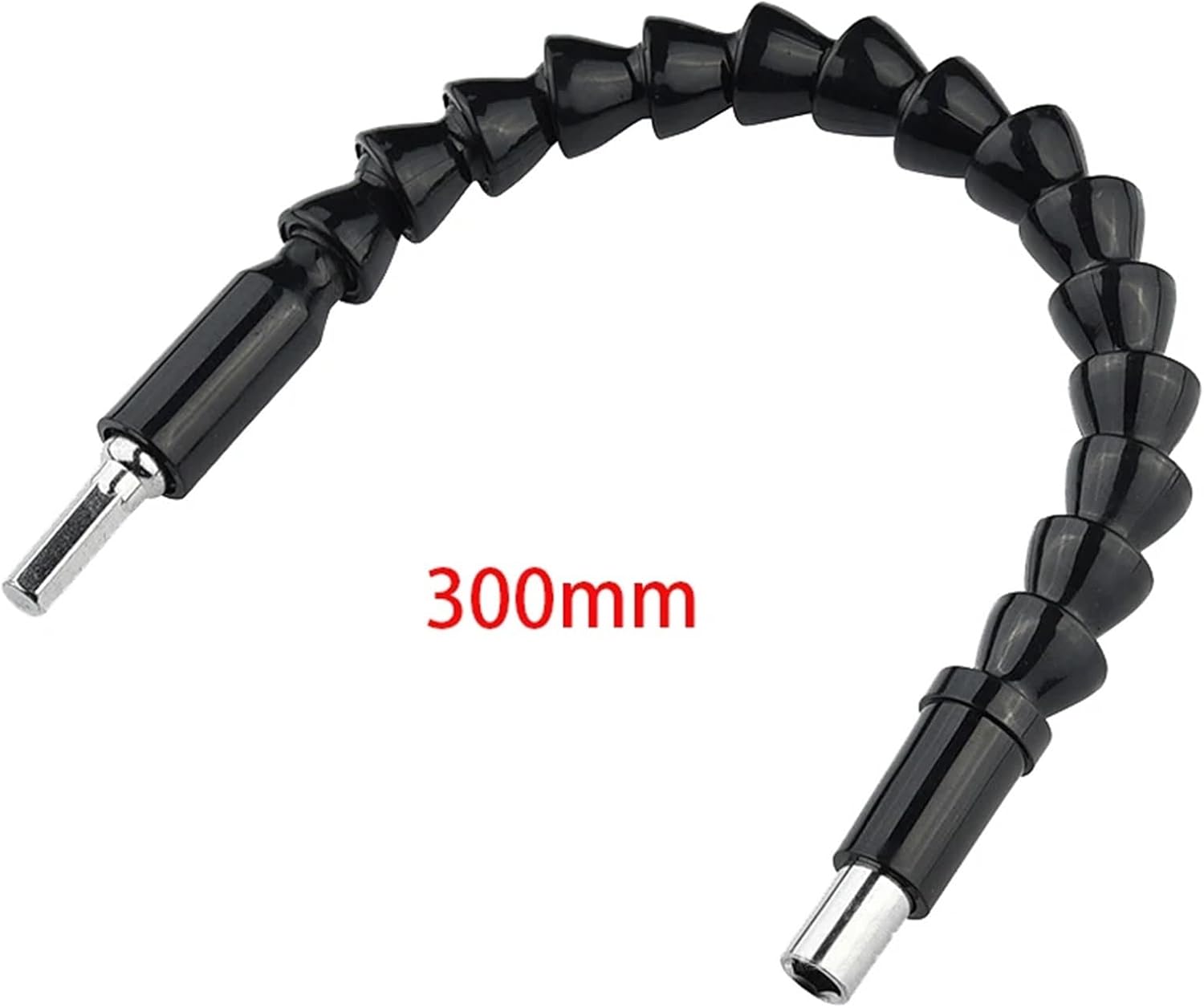 Flexible Drill bit Flexible Shaft Bits Extention Screwdriver Bits Holder Universal Snake Flexible Hose Cardan Shaft Electric Drill Power Rod Link(300mm,2pc)