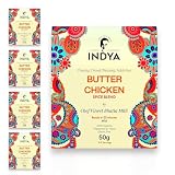 Butter Chicken Spice Mix 5 Pack by Chef Vineet Bhatia MBE – Non Spicy, Gluten Free, No Preservatives, Vegetarian & Vegan Friendly | INDYA Spices (Multipack (5 packs))