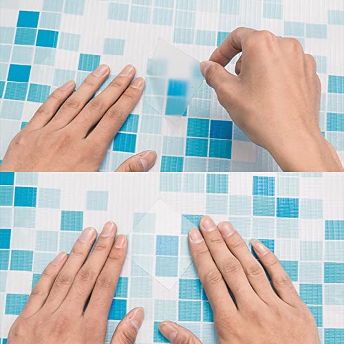 Miniatura 4 de Hwtcjx Parches Piscina, 10 Reparación Piscina, Parche Colchon Hinchable, Parches Adhesivos De Gran Alcance, Parche Elástico, Parche De 6.5 6.5 Cm, Adecuado Para Carpas, Botes Inflables