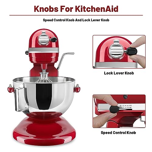 Compare Alocs Speed Control Knob and Lock Lever Knob for KitchenAid