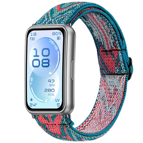 [PONATTENO] �����p�x���g For HUAWEI Band 11 Pro/Band 11 Aluminum Edition �X�}�[�g�E�H�b�`�o���h �ւ��x���g �i�C�����e�� �L�k���S���o���h �ʋC �X�g���b�`�o���h Quickfit�ȒP�Ɏ�t (
