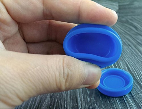 20 contenitori in silicone per cera da 5 ml