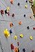 Squirrel Products 20 Extra Large Deluxe Rock Climbing Holds with Mounting Hardware - DIY Rock Wall Comes with Mounting Hardware - Ages 3+