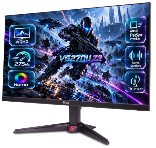 Add Acer Nitro VG270U Z2 27 Inch QHD Gaming Monitor - Image 2