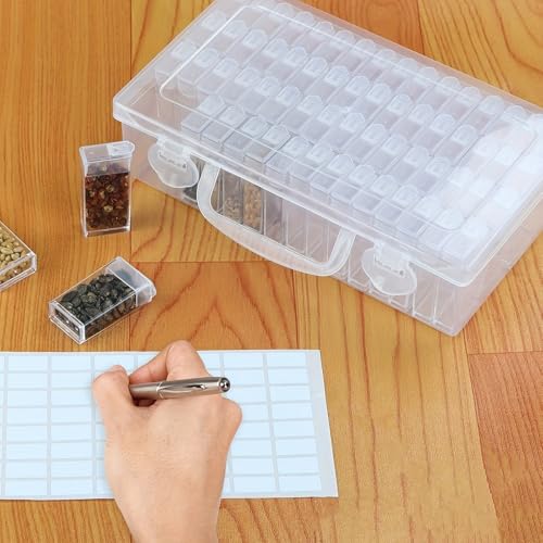 Generic 64-Sorten Saatgut Aufbewahrungsbox mit Samen