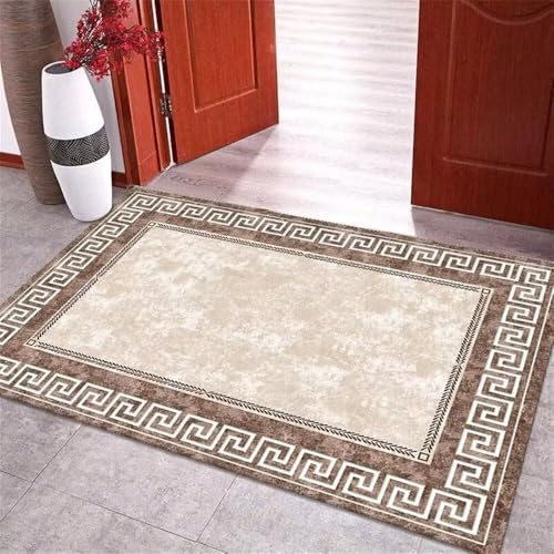 Tapis de design géométrique rétro 180x250CM aux finitions soignées - 2