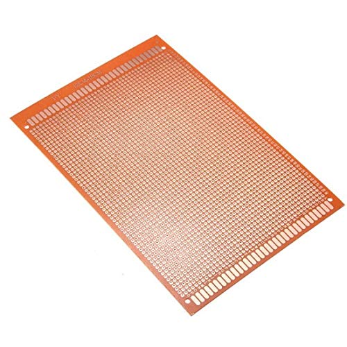 Image of AVS COMPONENTS (15x10cm) - 2 Pcs General Purpose Printed Circuit Board Zero PCB Board for electronic project or Experiment