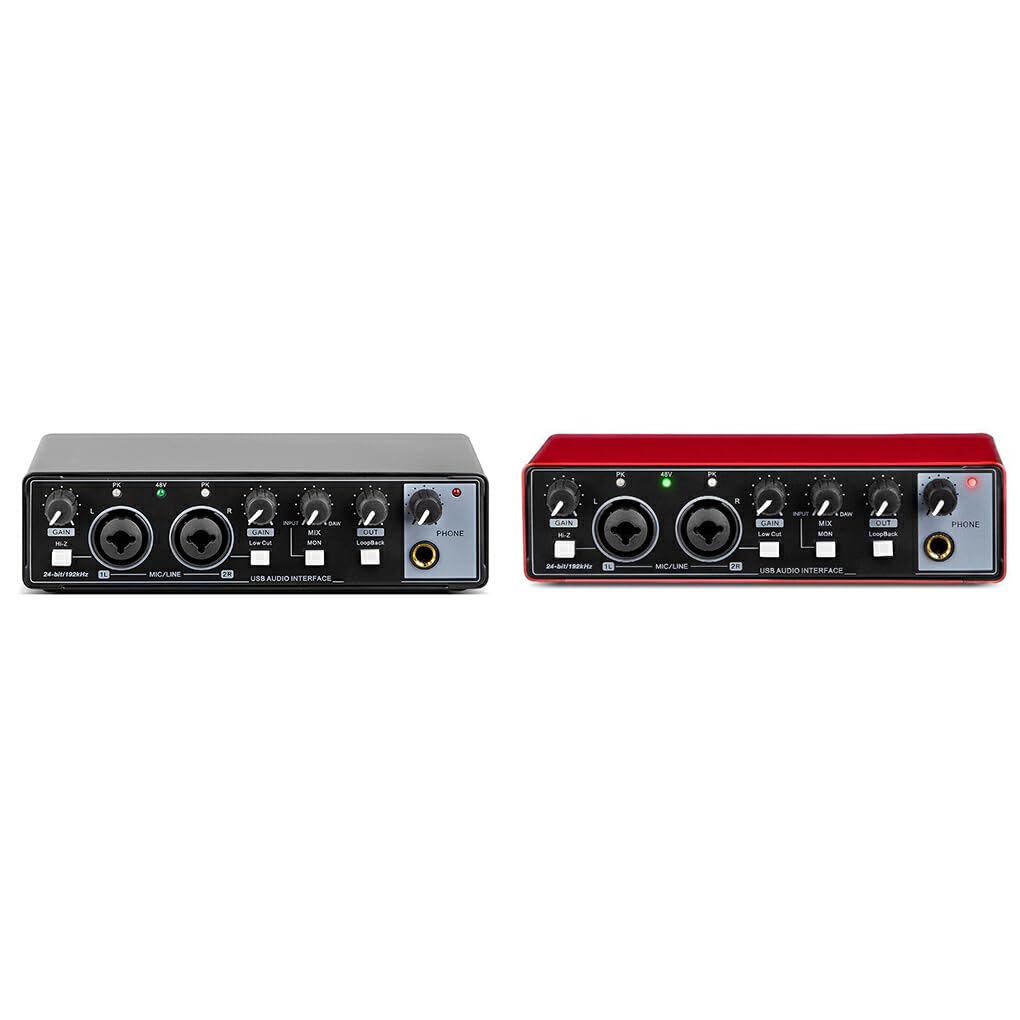 Carte Son Externe USB-C pour Une expérience Audio immersive Carte Son Externe USB 2.0 avec Connexion USB-C en métal, Noir
