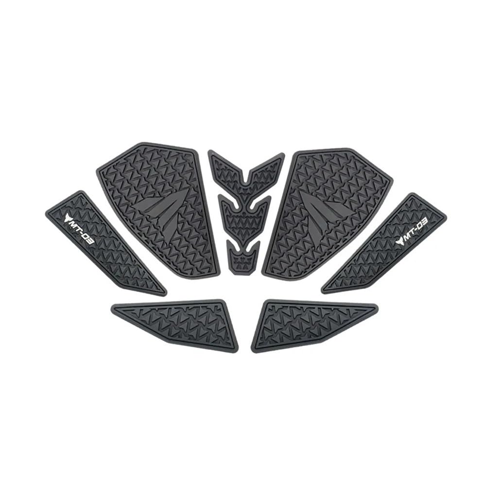 Motorcycle Fuel Tank Sticker for MT-03 MT-25 MT03 MT25 2020-2022 Motorcycle Fuel Tank Pad Tank Protection Stickers Knee Grip Traction Pads