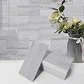 Avant Decor | Sample Tile | Stone Composite Subway Stone Texture Tiles | Peel and Stick Kitchen Backsplash Tiles | Wall Tiles | 3” x 6” | Bex Metro Glossy Alpine