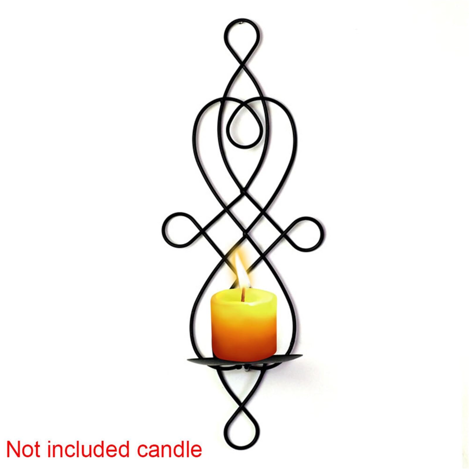 Wandkerzenständer 2 stücke Eisen Wand Hängen Kerzenhalter Metall Party Hochzeit Hause Abendessen Dekoration Kerzenständer Kerzenständer Für Wohnzimmer