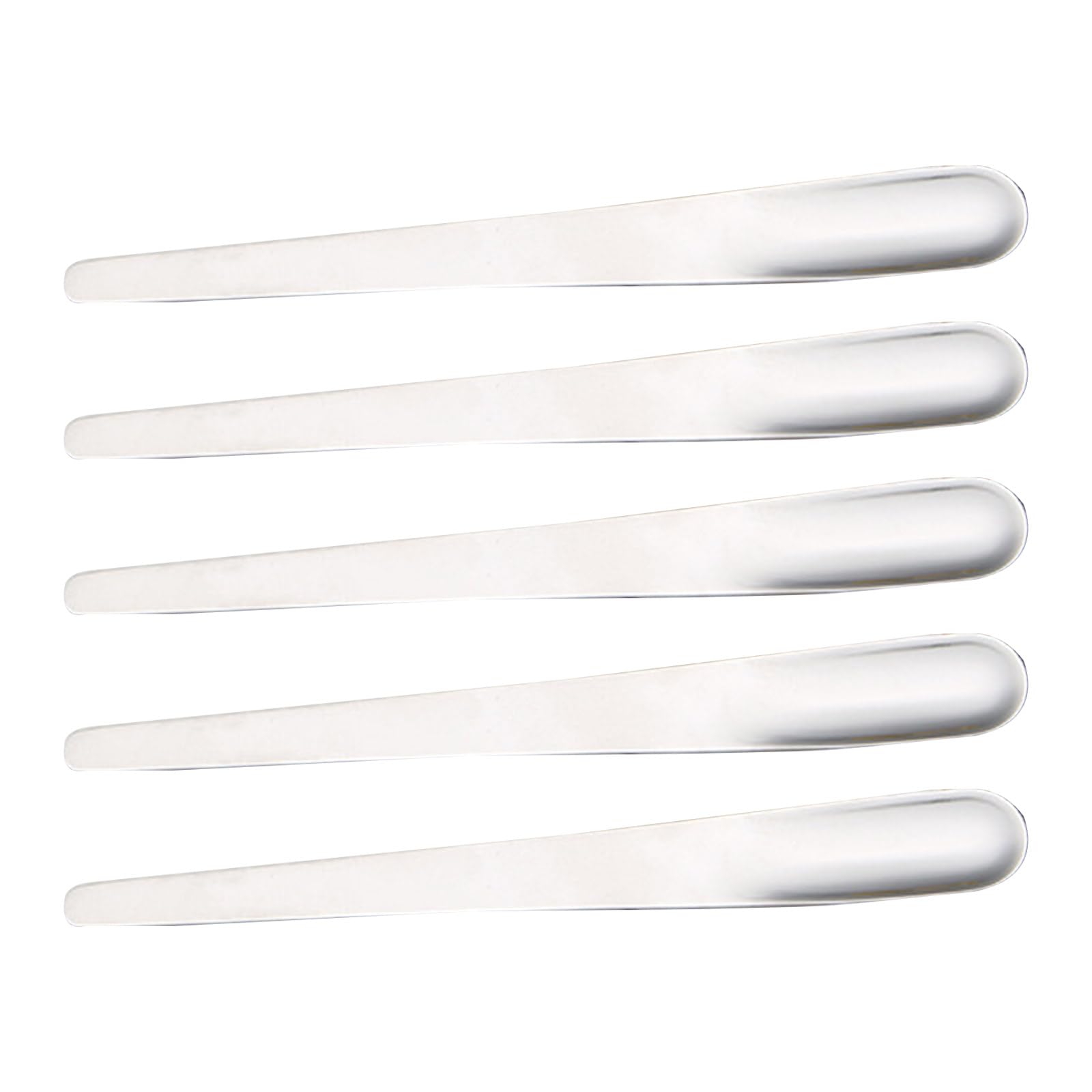 TFAOYS 5 Pcs Multifunctional Dessert Spoons and Forks Stainless Steel Unique Food Fruit Picks Appetizer Dessert Forks Stainless Steel Fork Unique Food Picks