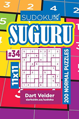 Sudoku Suguru - 200 Normal Puzzles 11x11 (Volume 34)