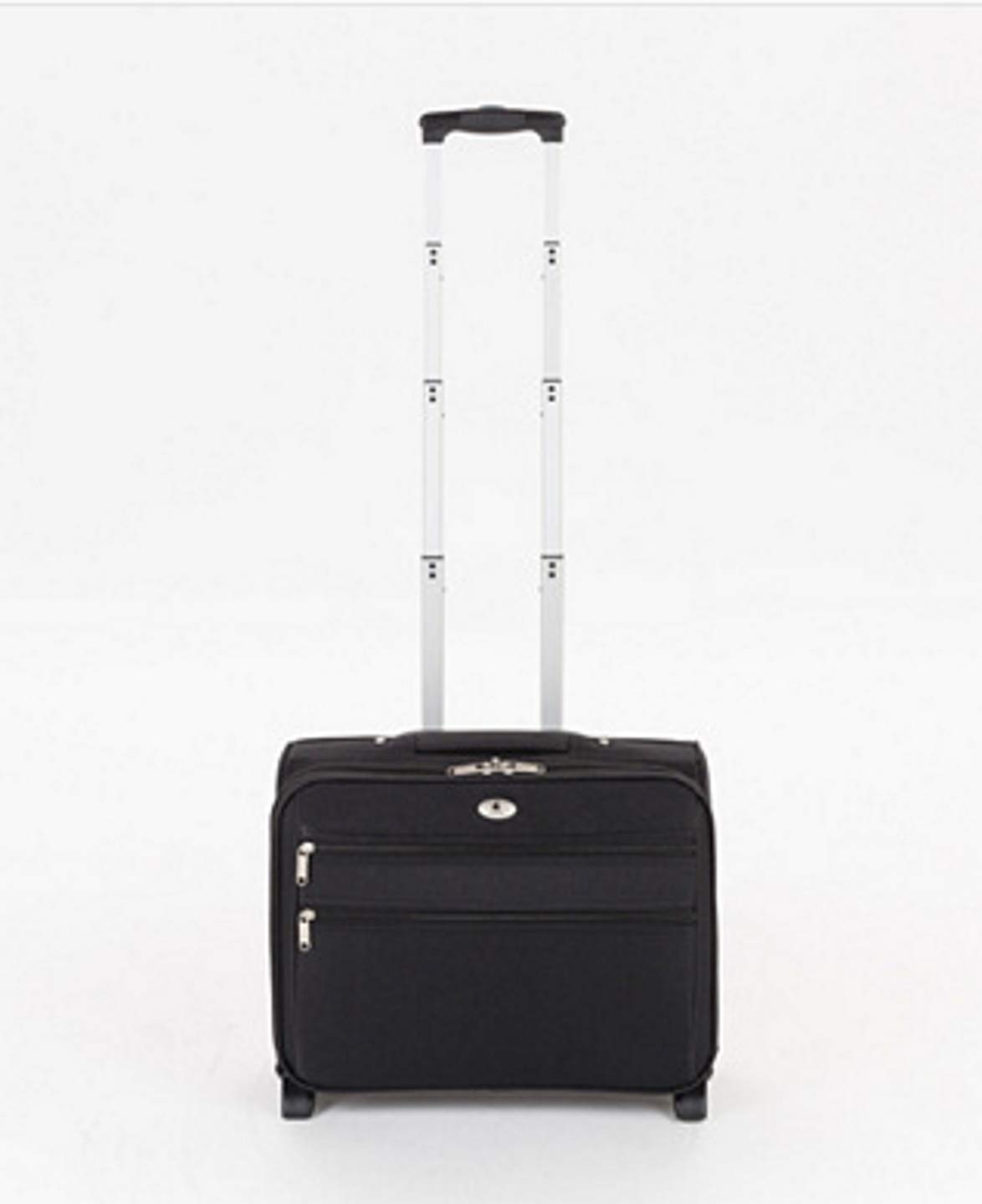 Trolley Sac Ordinateur Traveller Horizontal, 22cm x 43cm x 33cm, Noir