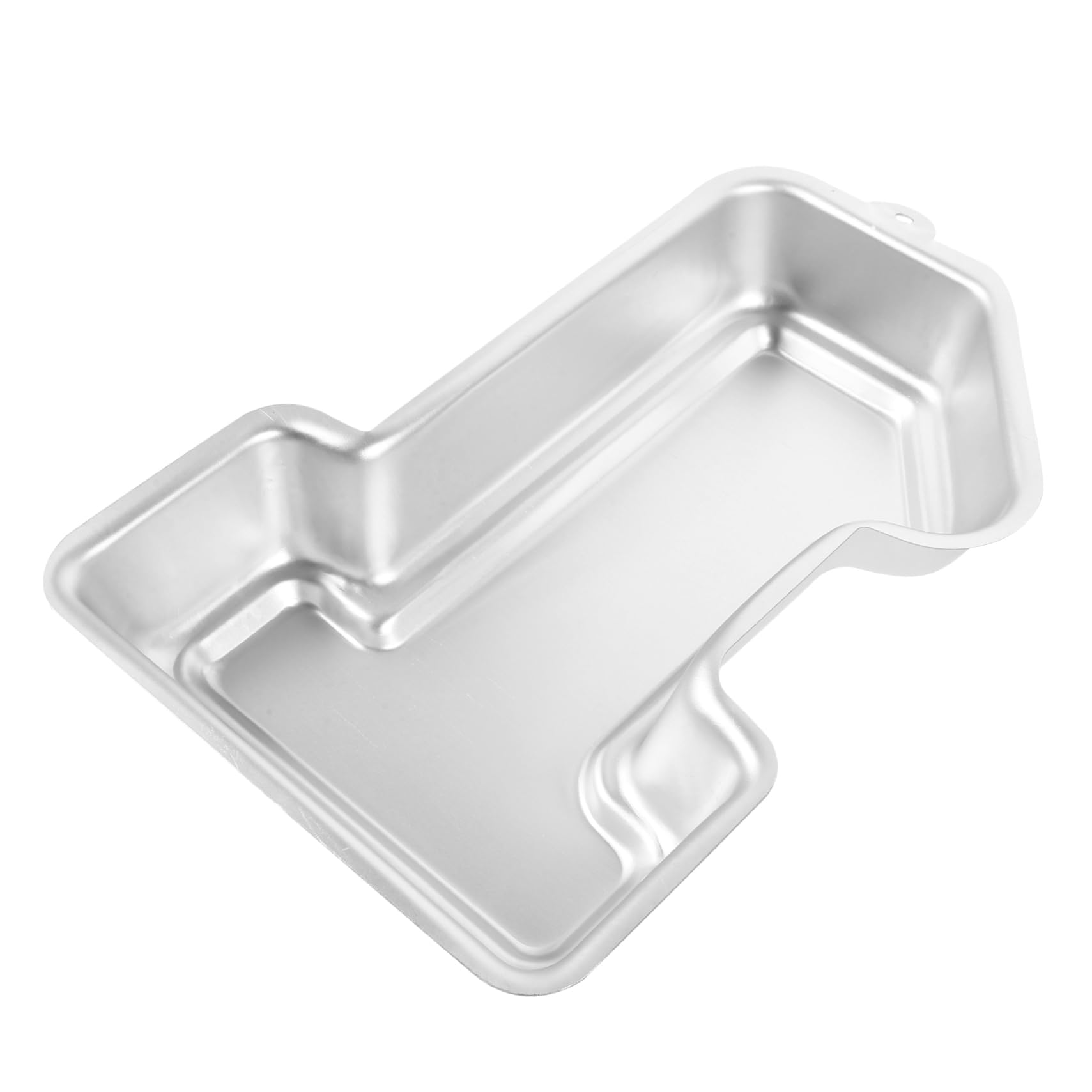 MAGICLULU Lot De 4 Moules À Gâteaux En Aluminium En Forme De Chiffre 1 Accessoire De Pâtisserie Pour Gâteaux Danniversaire