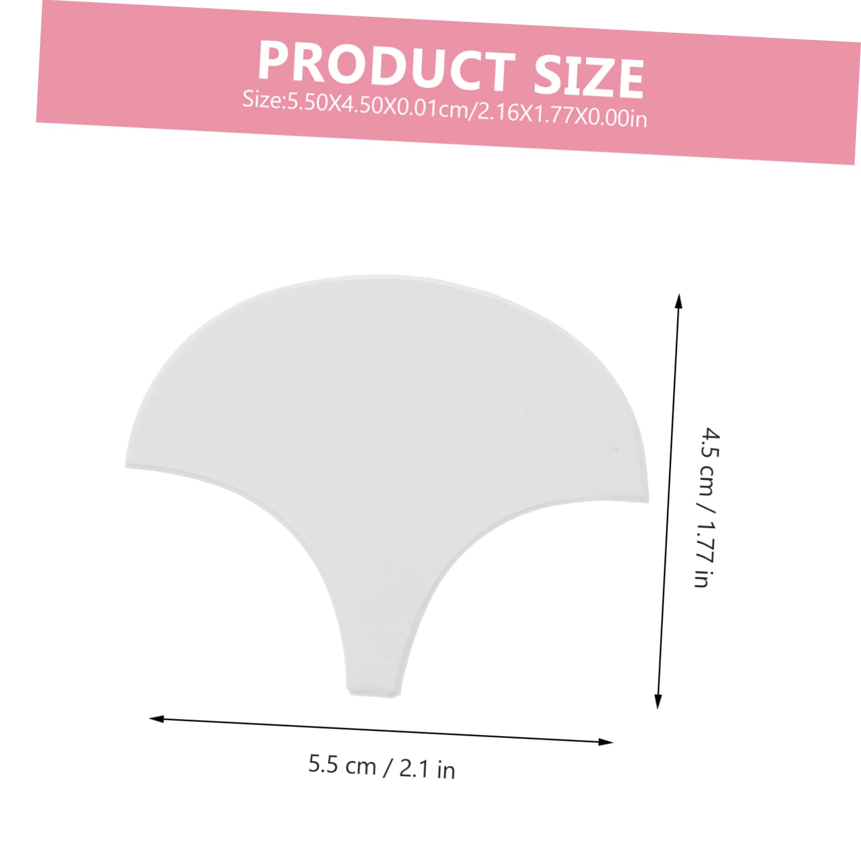 Didiseaon 800piezas Plantillas De Acolchado Forma De Concha Para Manualidades De Patchwork y Costura Diy Herramientas De Diseño Para Acolchar y Bordar