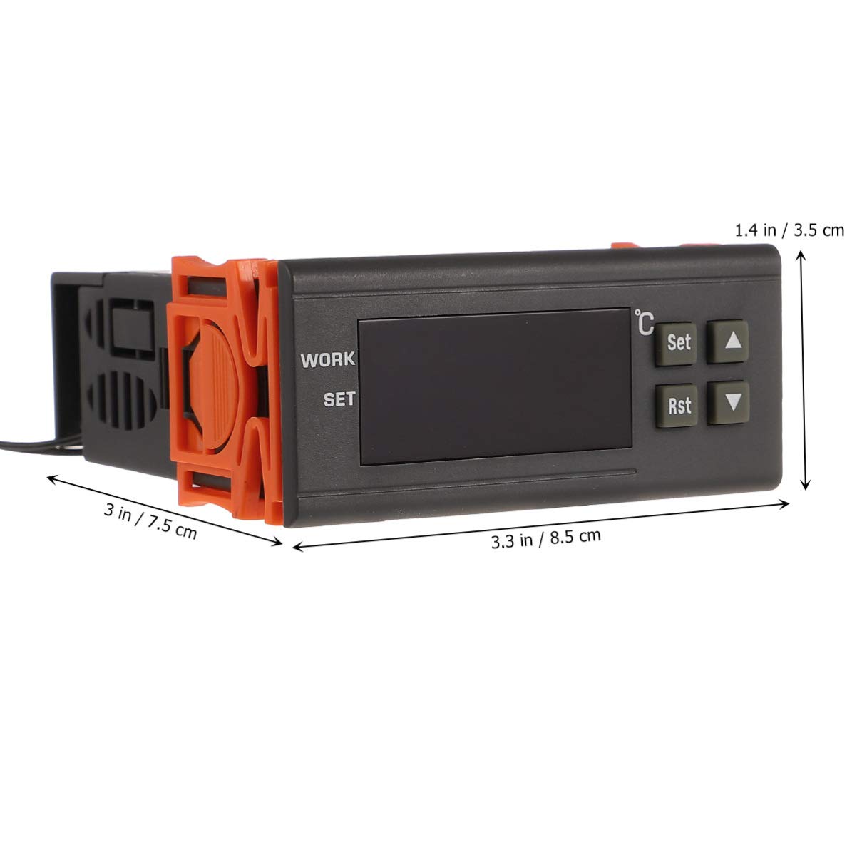 ULTECHNOVO Contrôleur De Température Numérique 2 Pièces - Thermostat Pour Réfrigérateur Par Electronics Incubator Convivial Refroidissement/chauffage