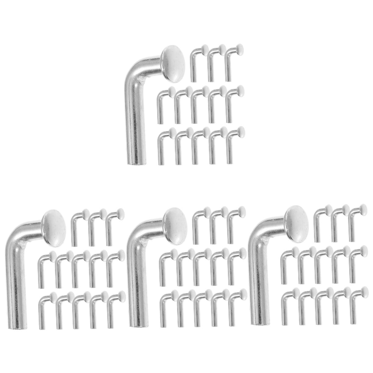 140 Piezas Accesorios Para Estanterías Clip De Seguridad Soltar Alfiler Pinzas Para Estanterías De Palets Ganchos Para Palets Pinzas Para Palets Bandeja Acero