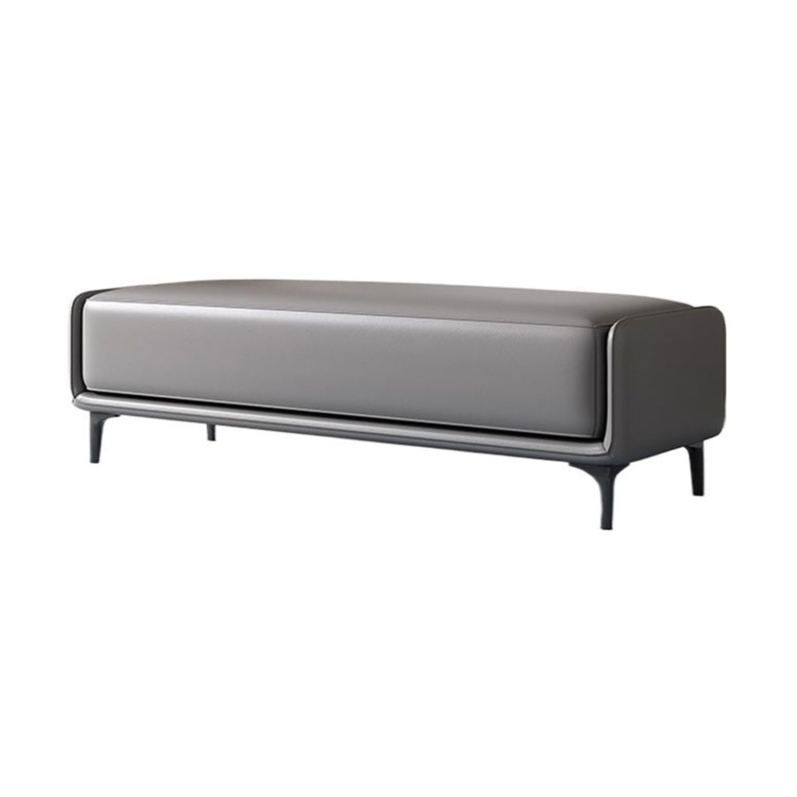 WDSOPK Ottoman For Bedroom Practical Bedroom Bedside Stool Metal Feet Simple Bench Fashion Light Luxury Sofa Foyer Shoe Changing Bench End Of Bed Bench,3 150 * 42 * 45Cm（3-150 * 42 * 45CM）