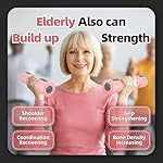 EAST MOUNT Adjustable Dumbbells 5 lb Dumbbells Set of 2 / Pair 10 lb Total Free Weights 6 in 1 Women Hand Weights for Home,Office,Gym Exercise Training 2lb 3lb 4lb 5lb Fast Adjust - Image 3